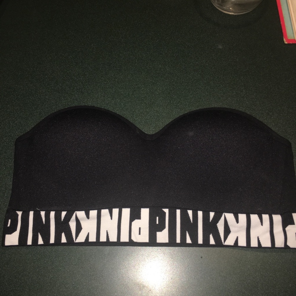 VS Pink Strapless Bra
